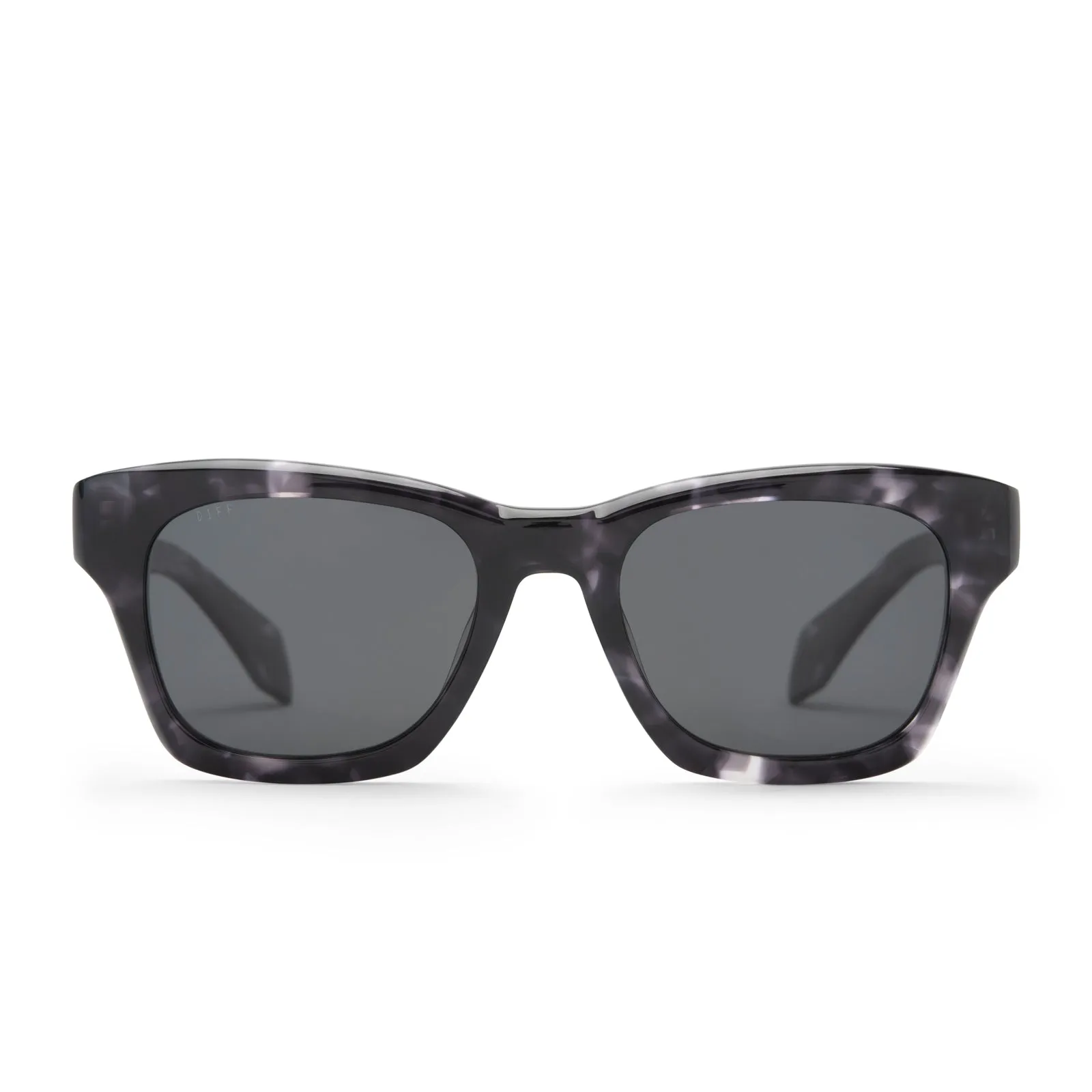 DEAN - BLACK MARBLE   GREY POLARIZED SUNGLASSES