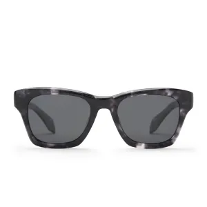 DEAN - BLACK MARBLE   GREY POLARIZED SUNGLASSES