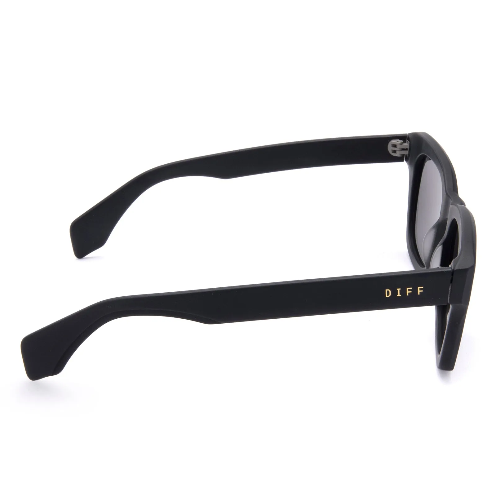 DEAN - MATTE BLACK   GREY POLARIZED SUNGLASSES