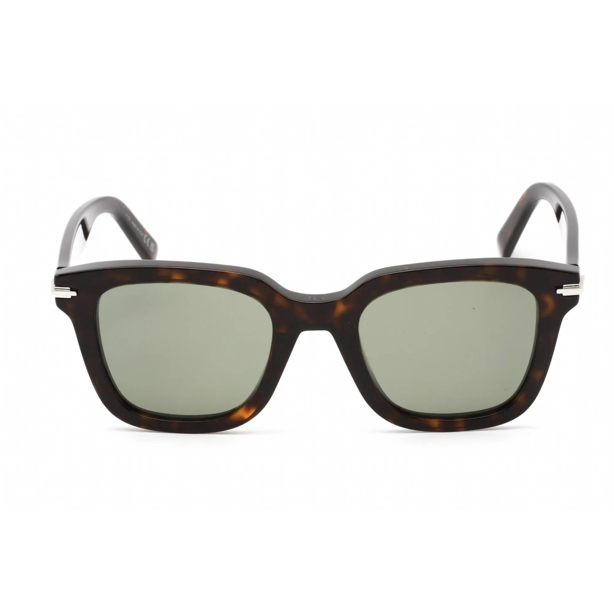 Dior Men's Sunglasses - Dark Havana Plastic Square Full Rim | DIORBLACKSUIT S10I 52N