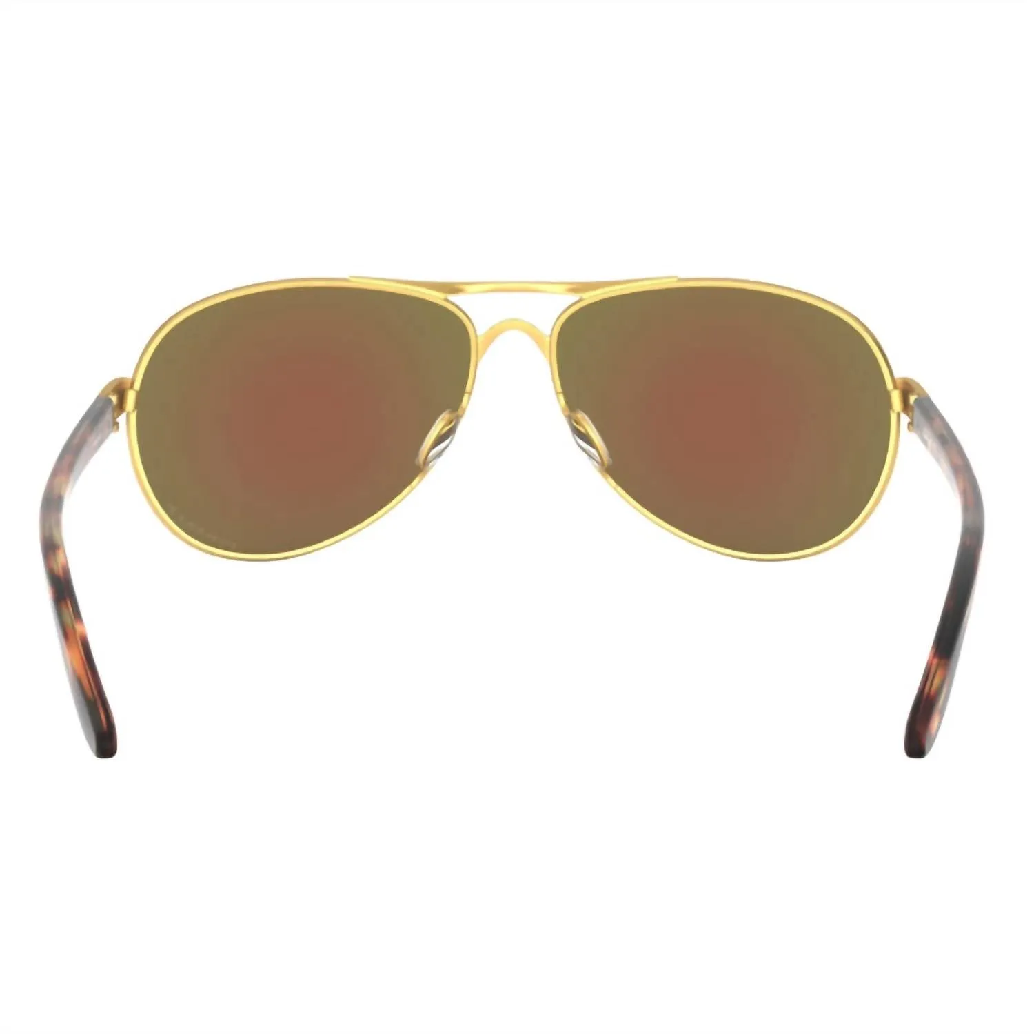 Feedback Polarized Sunglasses 4079 - 39 - 59 In Satin Gold/prizm Violet