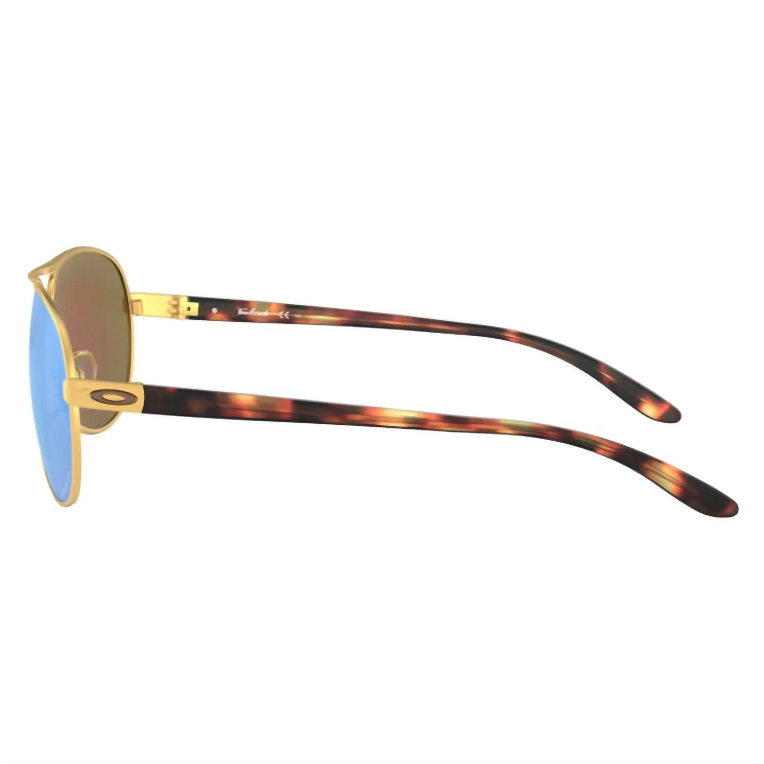 Feedback Polarized Sunglasses 4079 - 39 - 59 In Satin Gold/prizm Violet