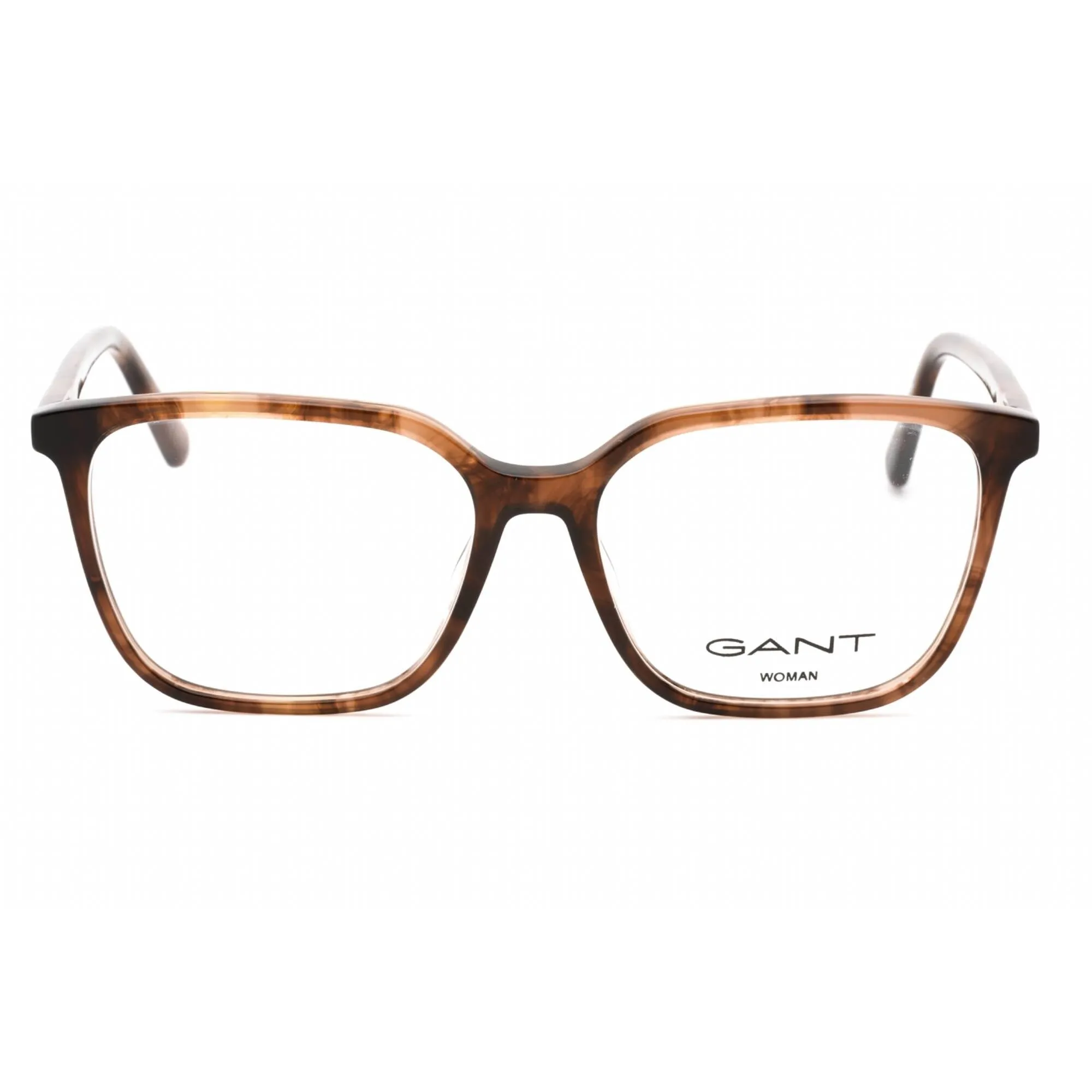 Gant Women's Eyeglasses - Dark Havana Plastic Square Shape Full Rim Frame | GA4150 052