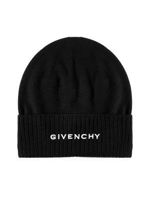Givenchy Logo Detailed Beanie