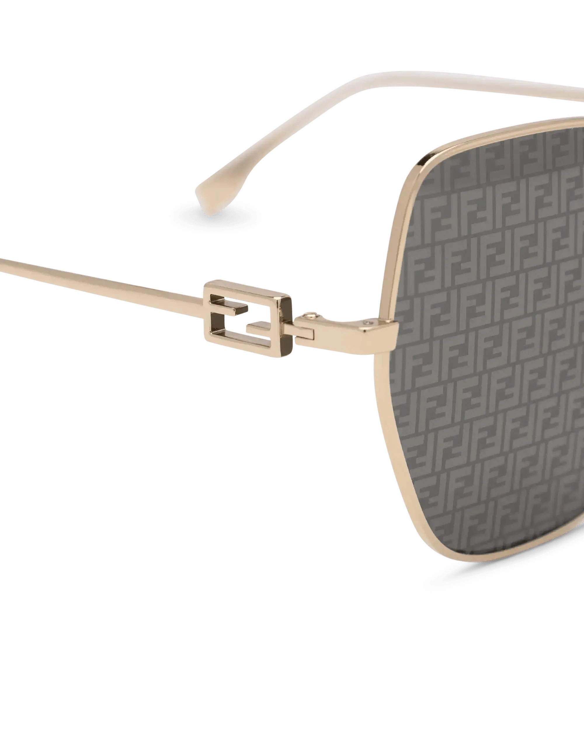 Gray Lens Baguette Sunglasses