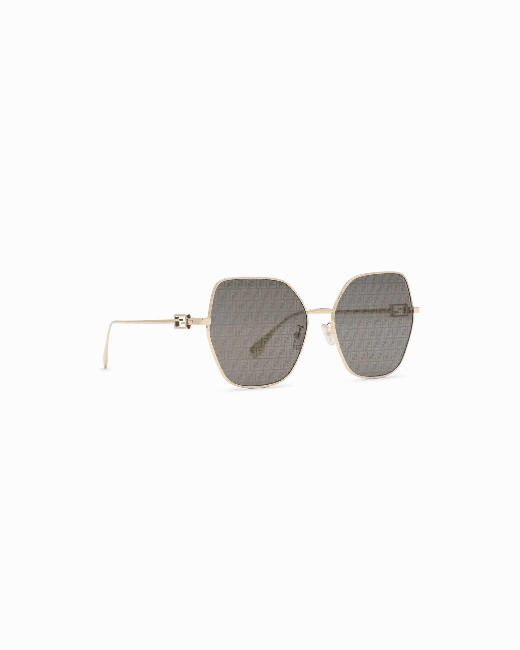 Gray Lens Baguette Sunglasses