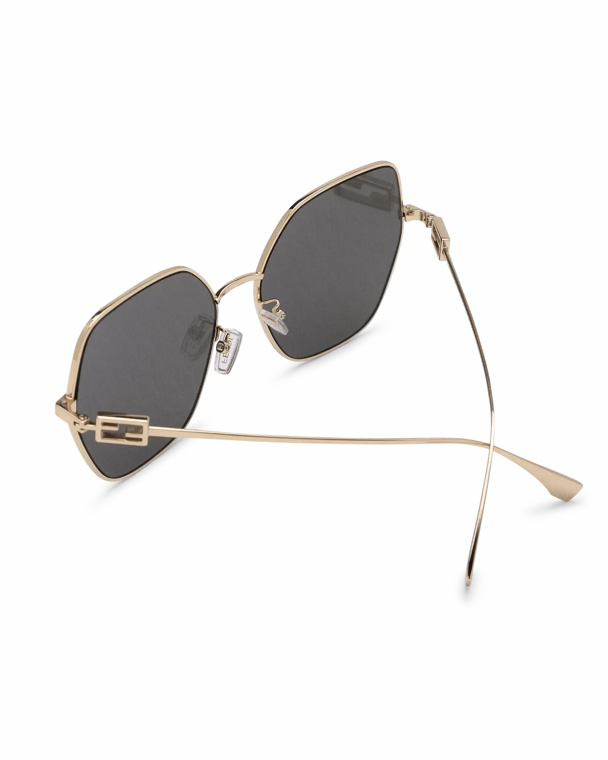 Gray Lens Baguette Sunglasses