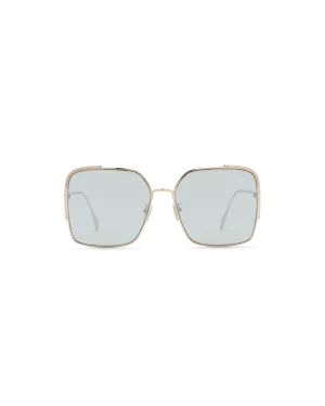 Green Lens O’Lock Square Sunglasses