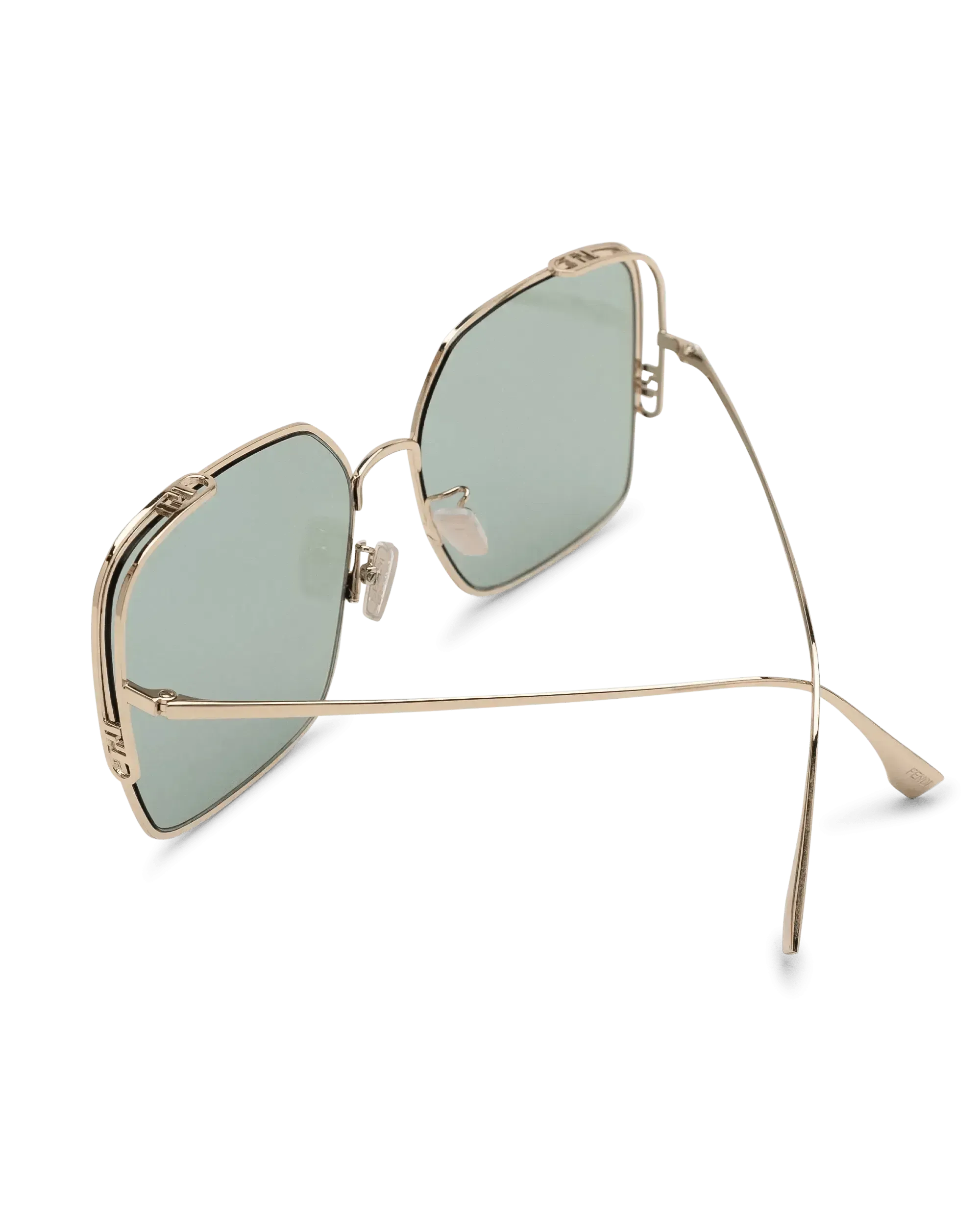 Green Lens O’Lock Square Sunglasses
