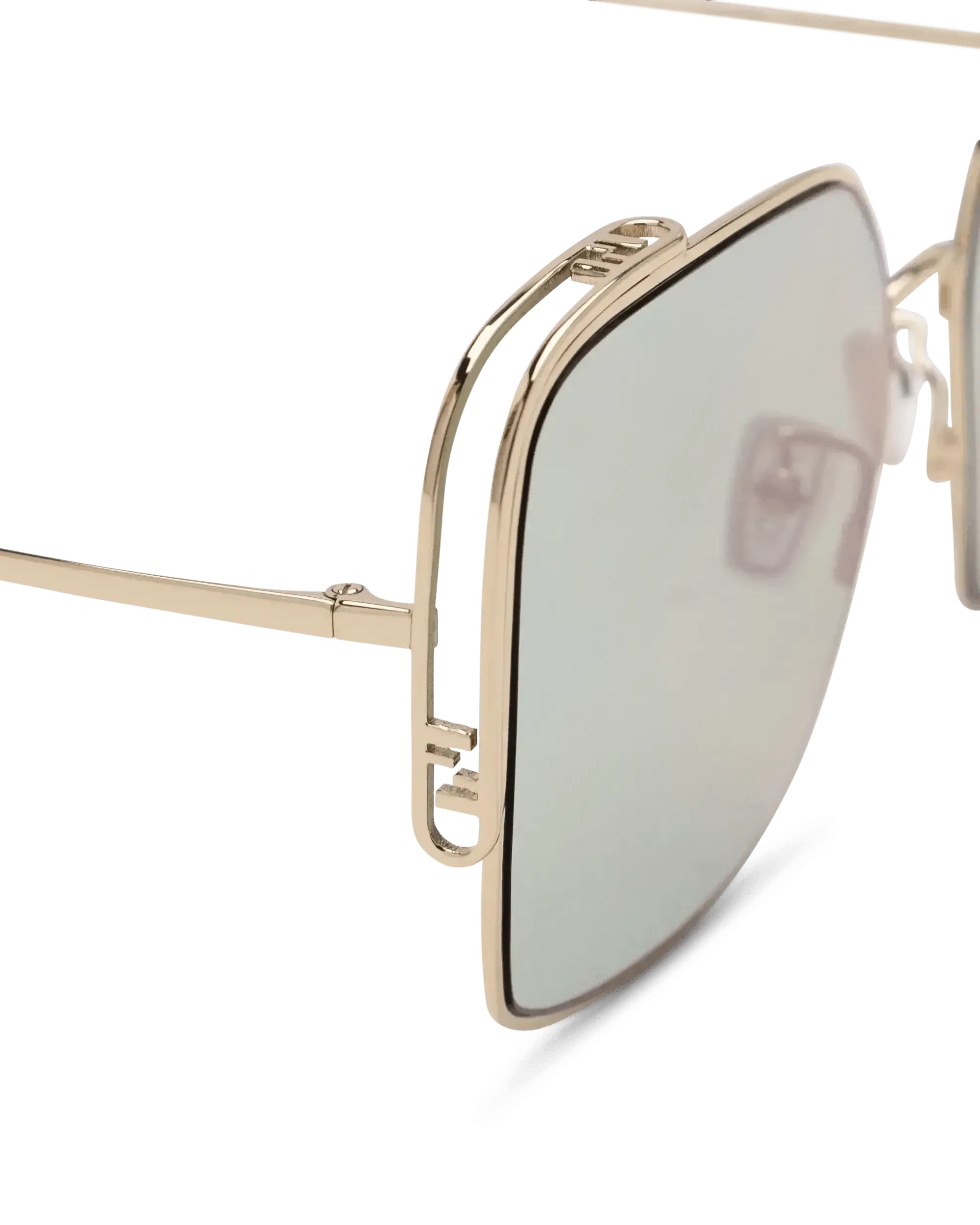 Green Lens O’Lock Square Sunglasses