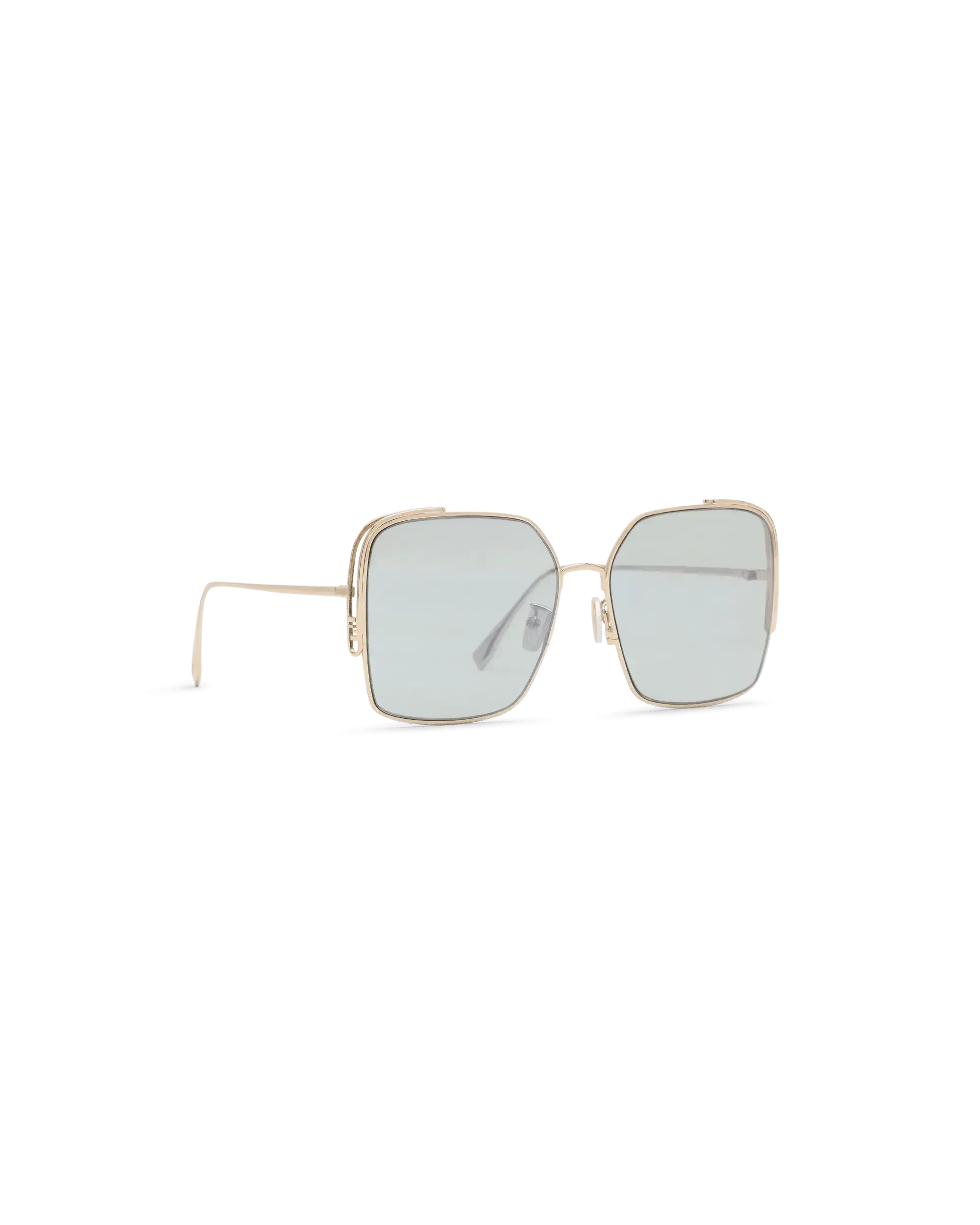 Green Lens O’Lock Square Sunglasses