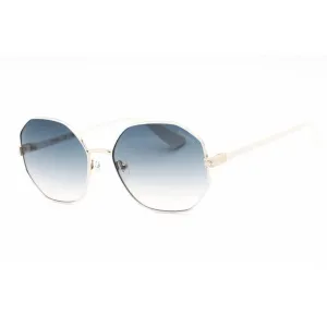 Guess Women's Sunglasses - Adjustable Nose Pad White Metal Round Frame | GU7880-H 21W