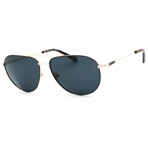 Harley Davidson Men's Sunglasses - Black/Other Aviator Frame Smoke Lens | HD1012X 05D