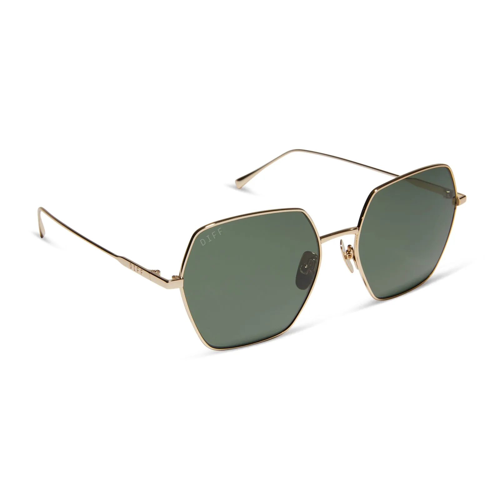 HARLOWE - GOLD   G15   POLARIZED SUNGLASSES