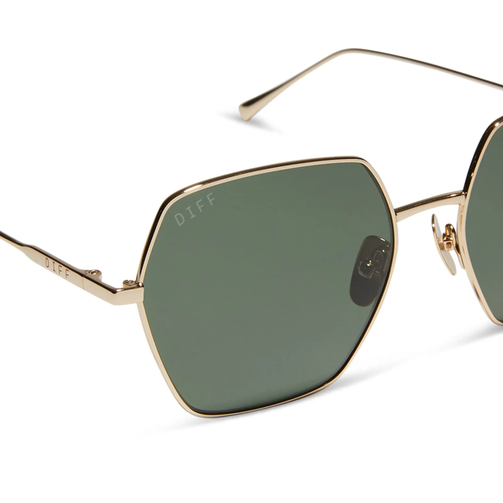 HARLOWE - GOLD   G15   POLARIZED SUNGLASSES