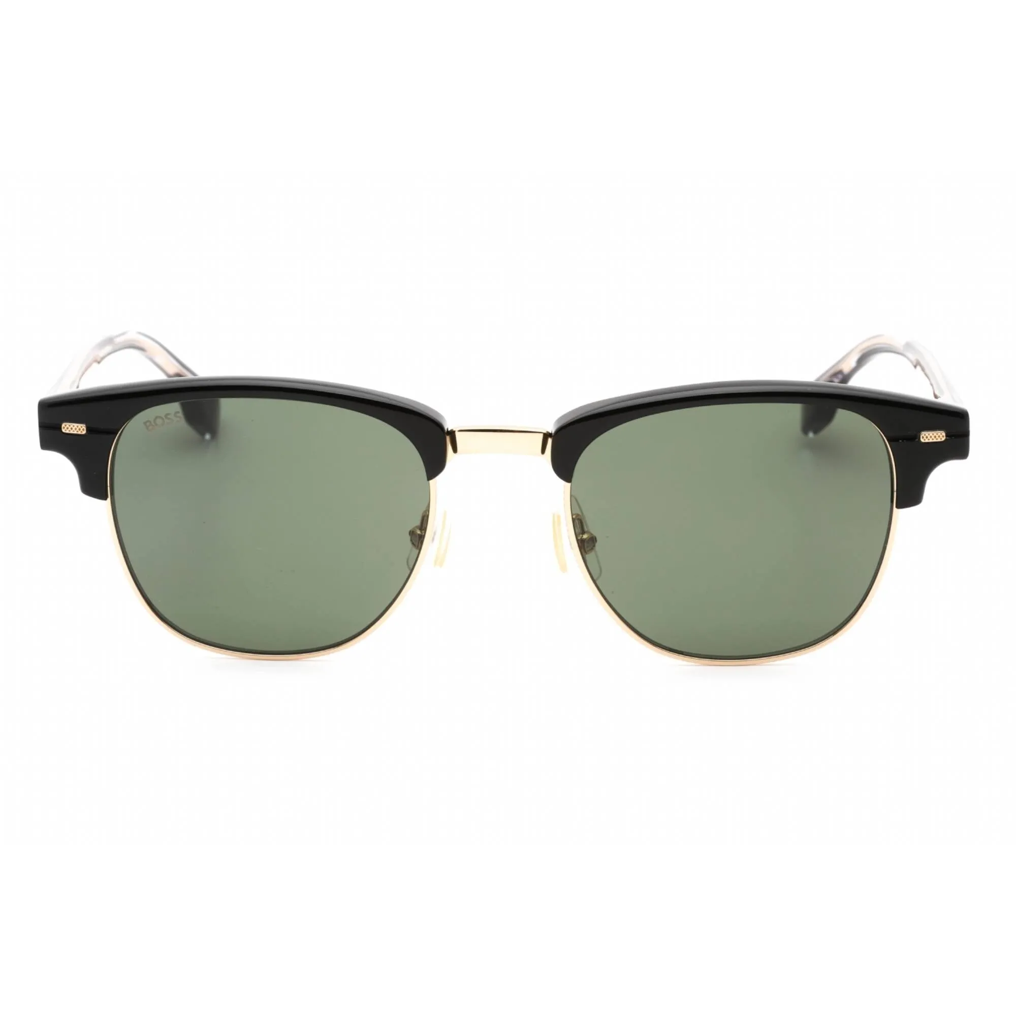Hugo Boss Men's Sunglasses - Black Gold Acetate/Metal Frame | BOSS 1381/S 02M2 QT