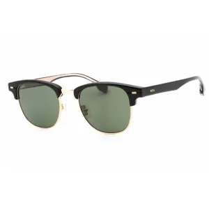 Hugo Boss Men's Sunglasses - Black Gold Acetate/Metal Frame | BOSS 1381/S 02M2 QT