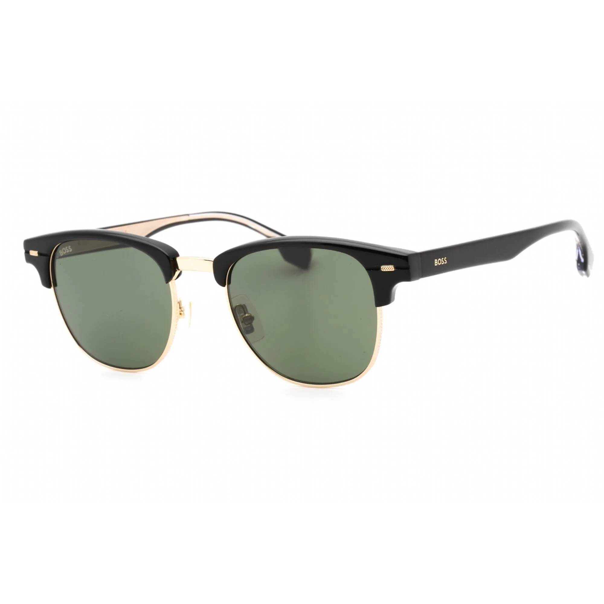 Hugo Boss Men's Sunglasses - Black Gold Acetate/Metal Frame | BOSS 1381/S 02M2 QT