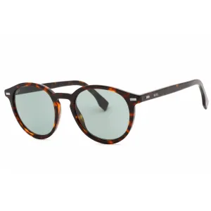 Hugo Boss Men's Sunglasses - Havana Plastic Frame Green Lens | BOSS 1365/S 0086 QT