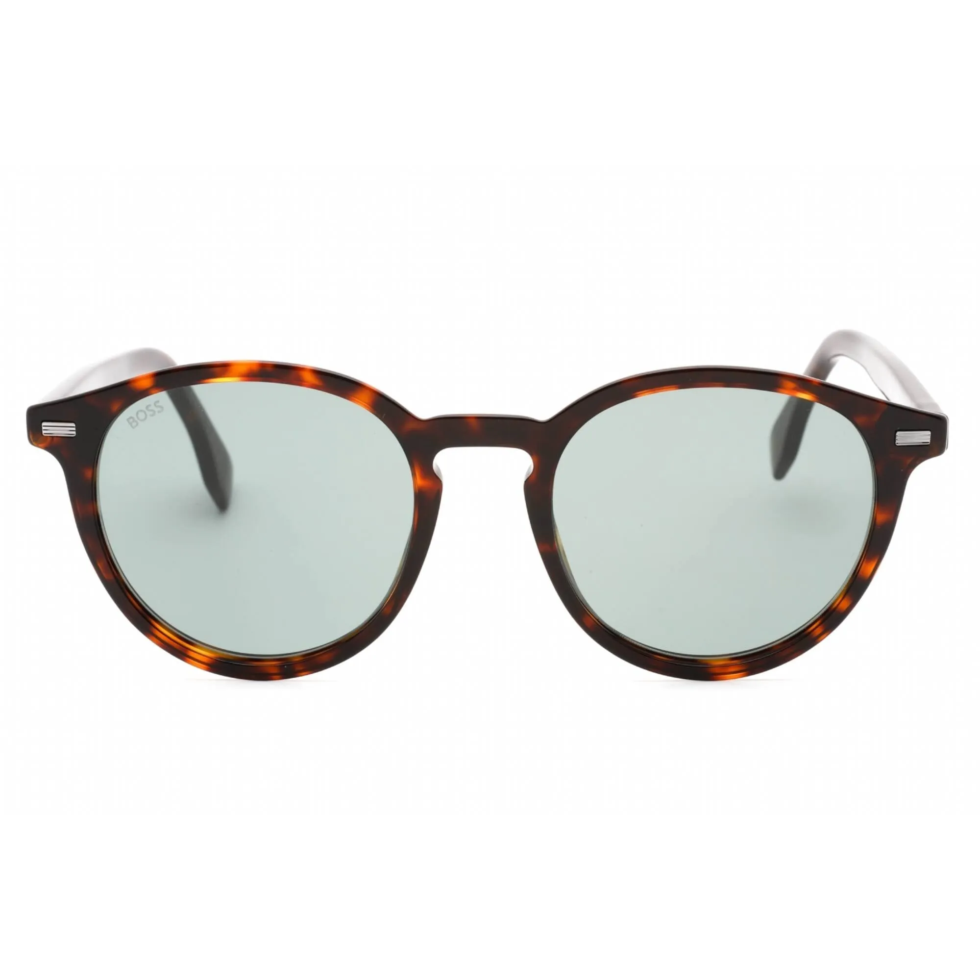 Hugo Boss Men's Sunglasses - Havana Plastic Frame Green Lens | BOSS 1365/S 0086 QT