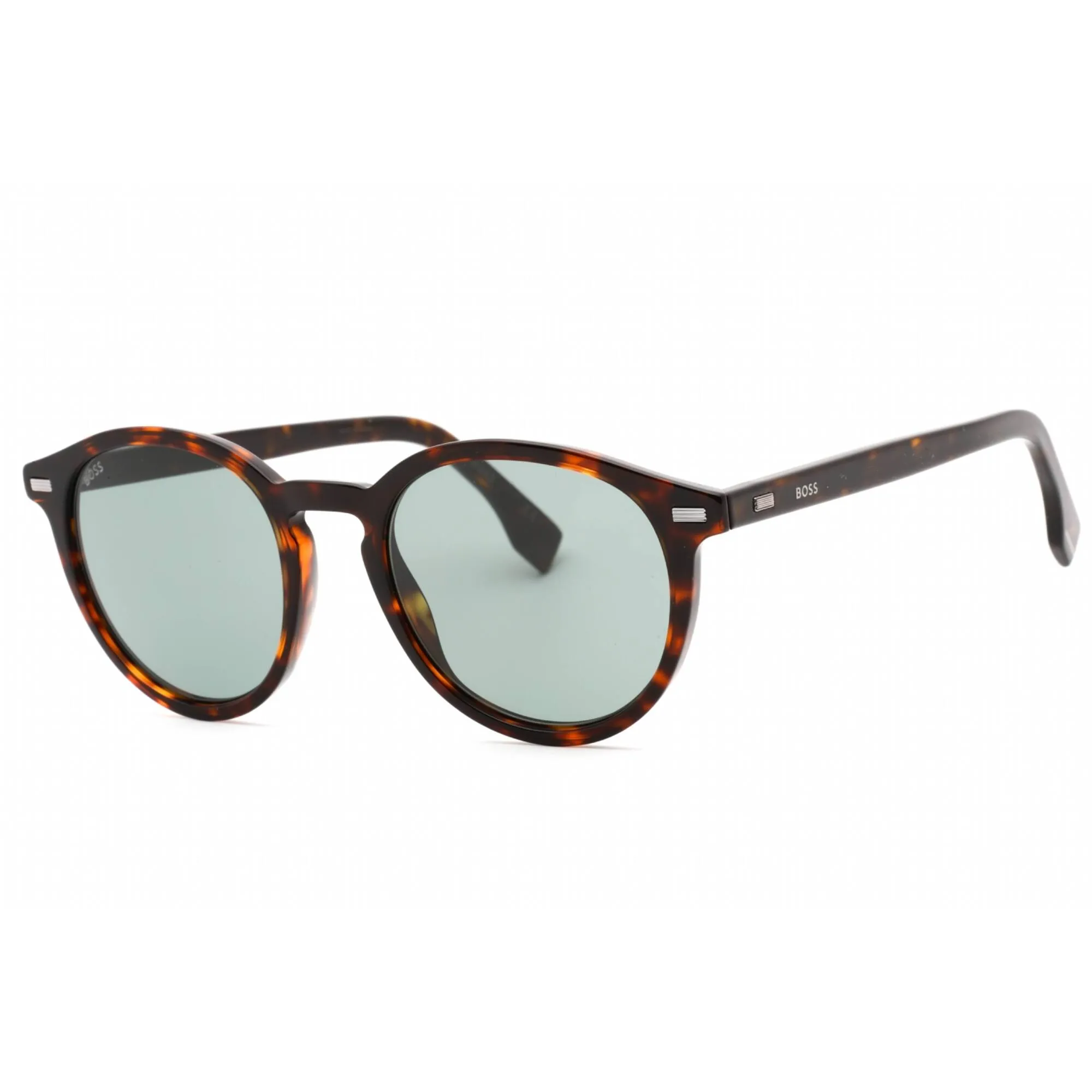 Hugo Boss Men's Sunglasses - Havana Plastic Frame Green Lens | BOSS 1365/S 0086 QT