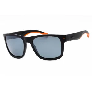Hugo Boss Men's Sunglasses - Matte Blue Orange Full Rim Frame | BOSS 1496/S 0LOX 25