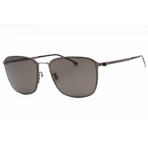 Hugo Boss Men's Sunglasses - Matte Dark Ruthenium Rectangular | BOSS 1405/F/SK 0R80 M9