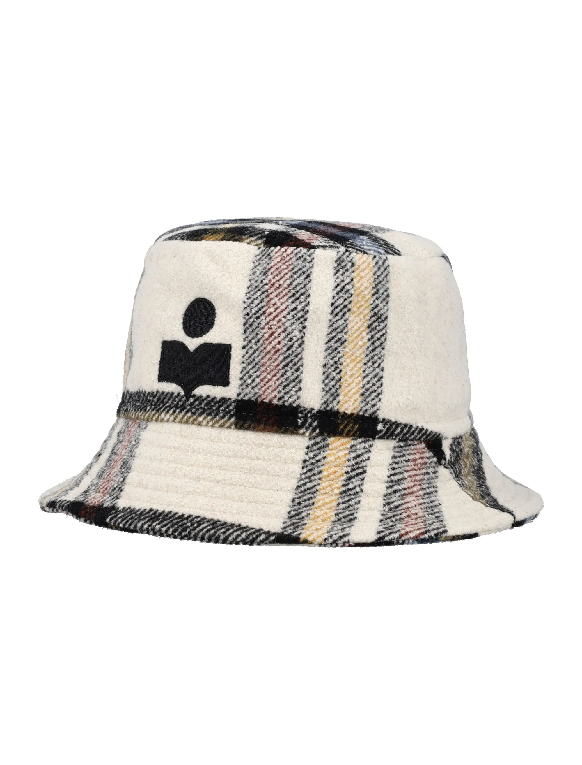 Isabel Marant Haley Check Pattern Bucket Hat
