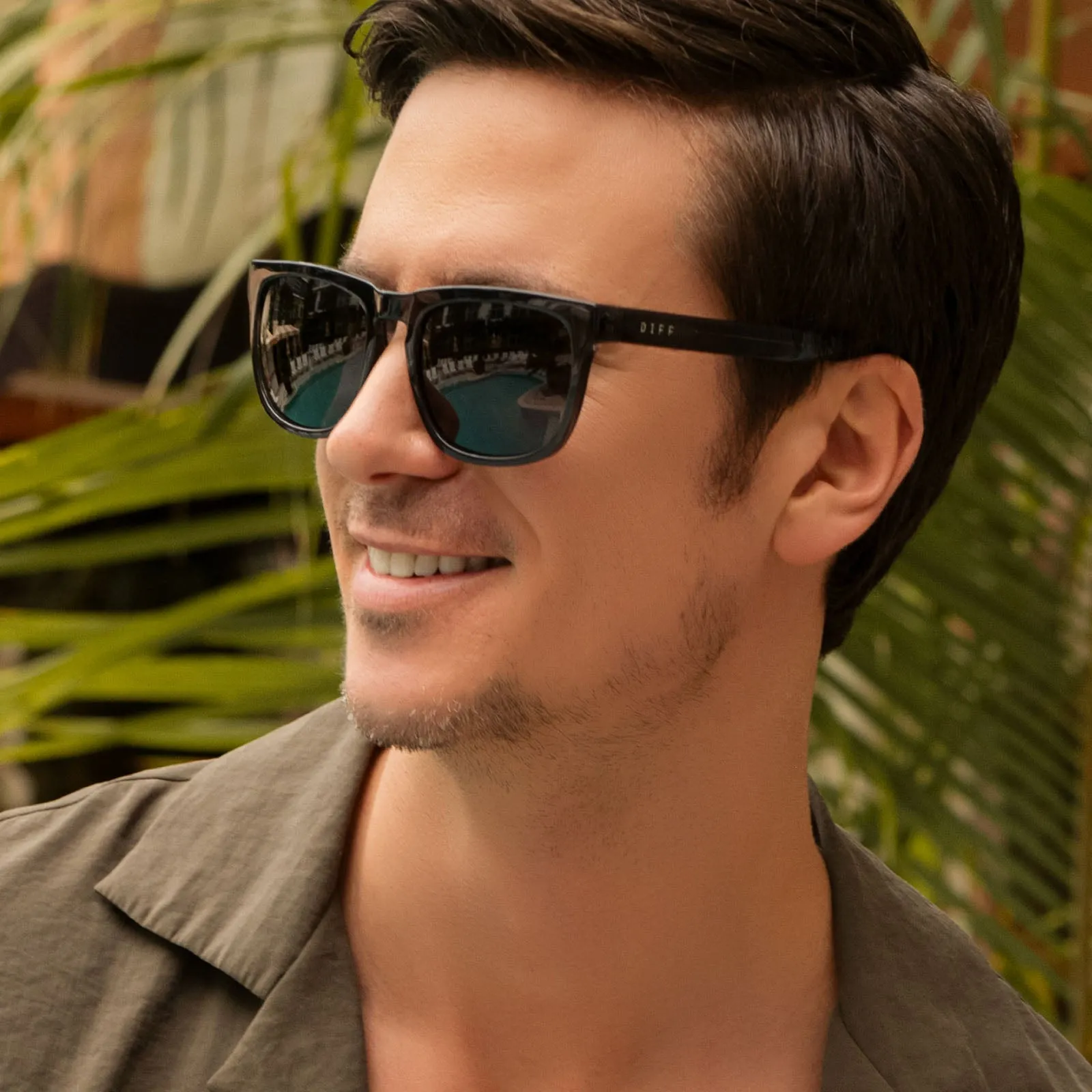 JAKE - BLACK   GREY POLARIZED SUNGLASSES