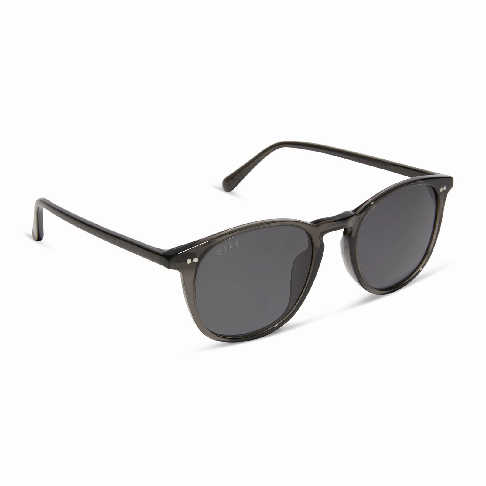 JAXSON XL - BLACK SMOKE CRYSTAL   GREY   POLARIZED SUNGLASSES