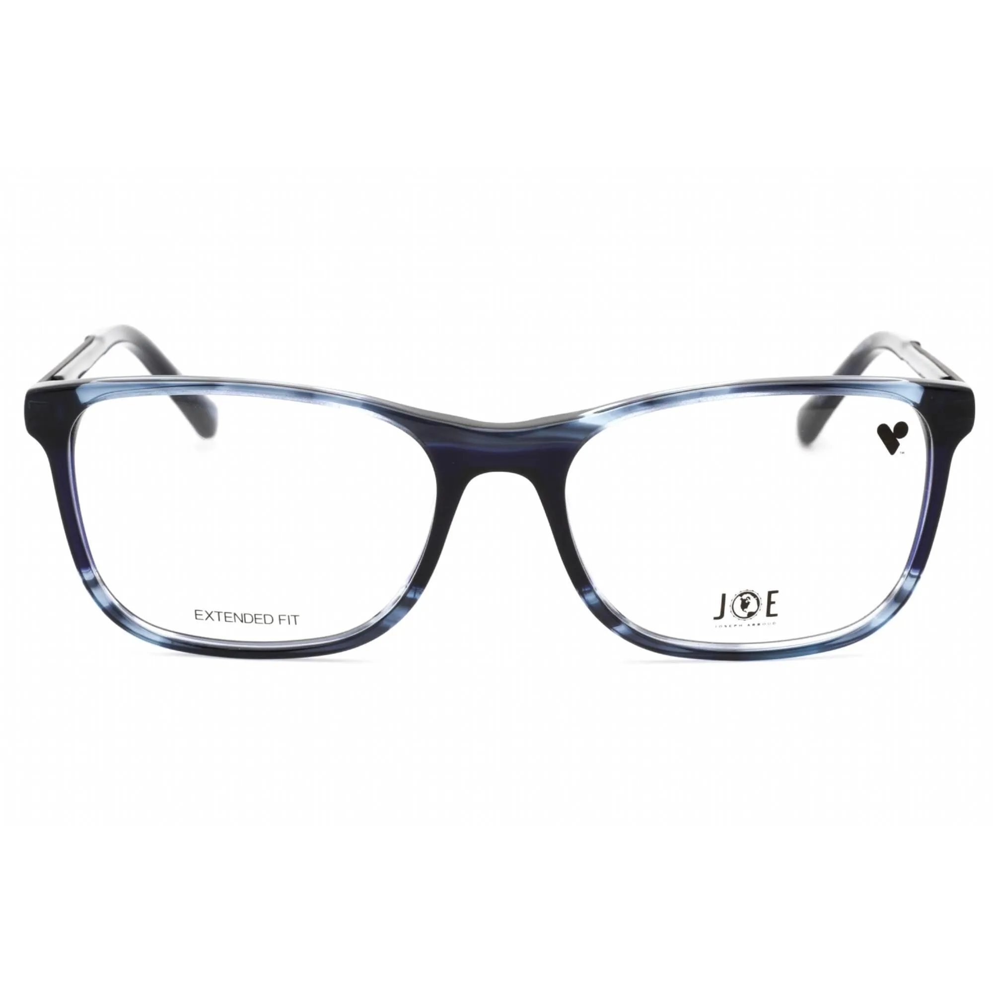 Joe optical Men's Eyeglasses - Midnight Horn Zylonite Rectangular Frame | JOE4081 414