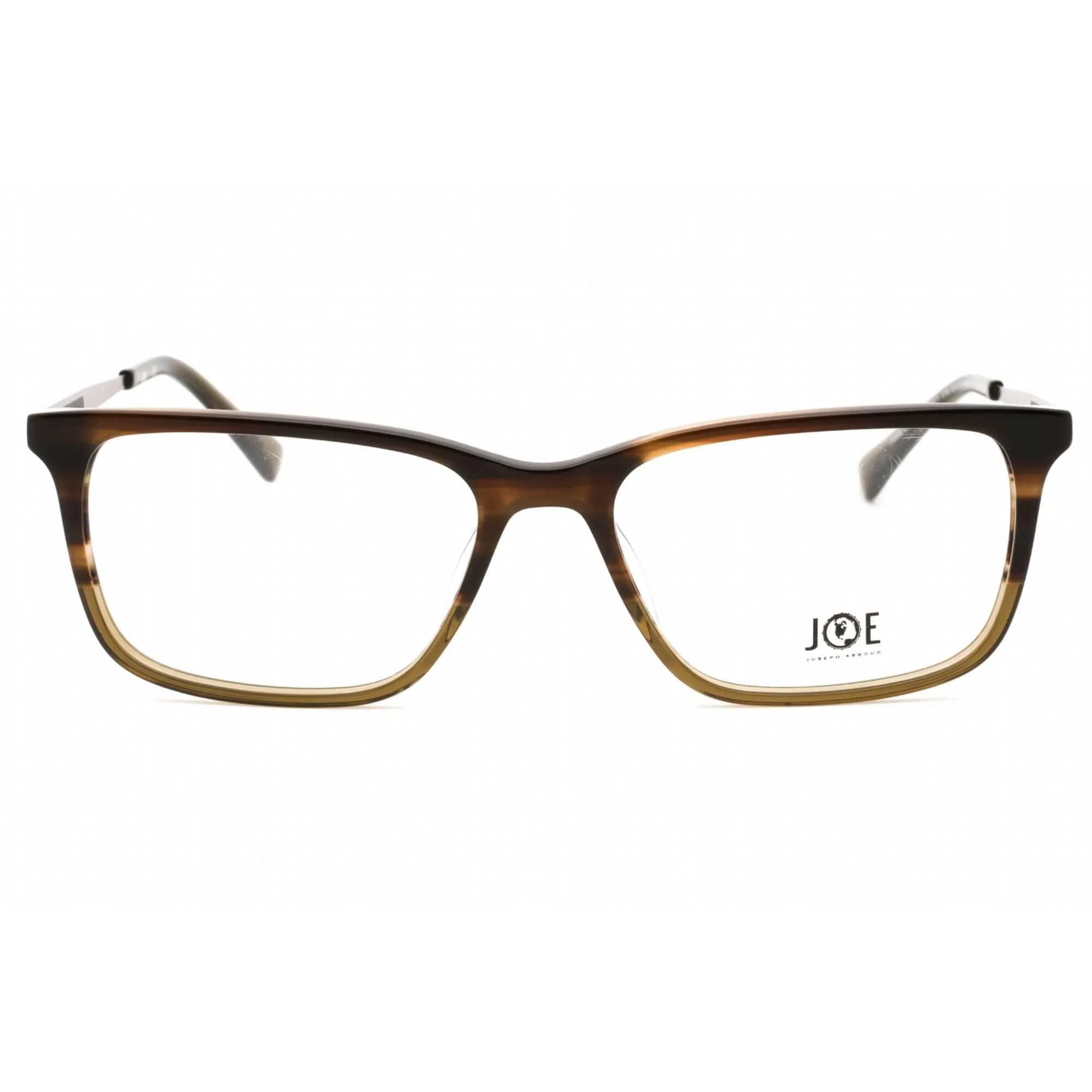 Joe optical Men's Eyeglasses - Olive Gradient Zylonite Rectangular Frame | JOE4079 318
