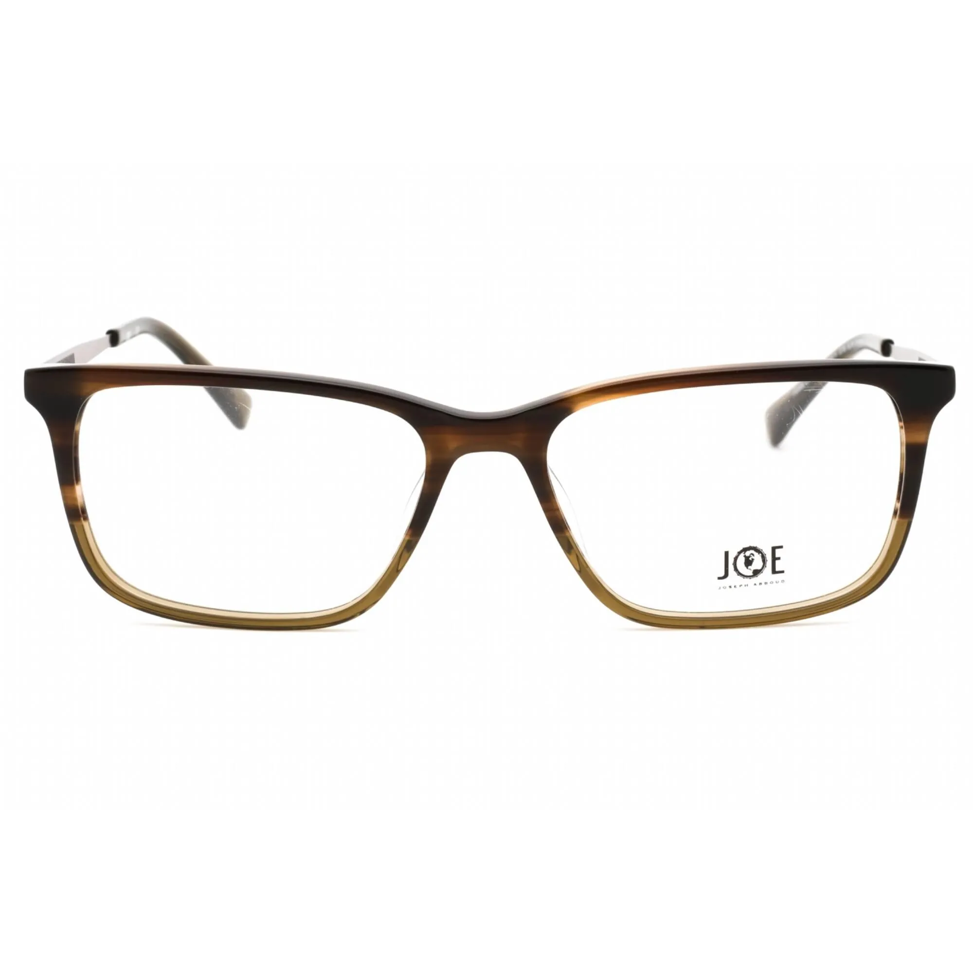 Joe optical Men's Eyeglasses - Olive Gradient Zylonite Rectangular Frame | JOE4079 318