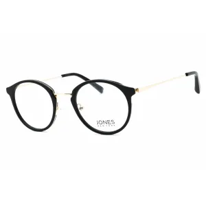 Jones New York Women's Eyeglasses - Black Acetate Round Full Rim Frame | J772 0BLA