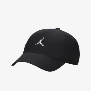 Jordan | CLUB CAP  { BLACK/BLACK/WHITE