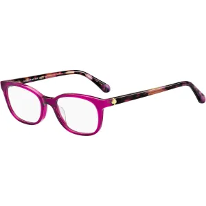 Kate Spade Women's Eyeglasses - Pink Square Frame, 49 mm | KATE SPADE LUELLA 035J