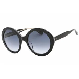 Kate Spade Women's Sunglasses - Full Rim Black Plastic Round Frame | ZYA/G/S 0807 9O