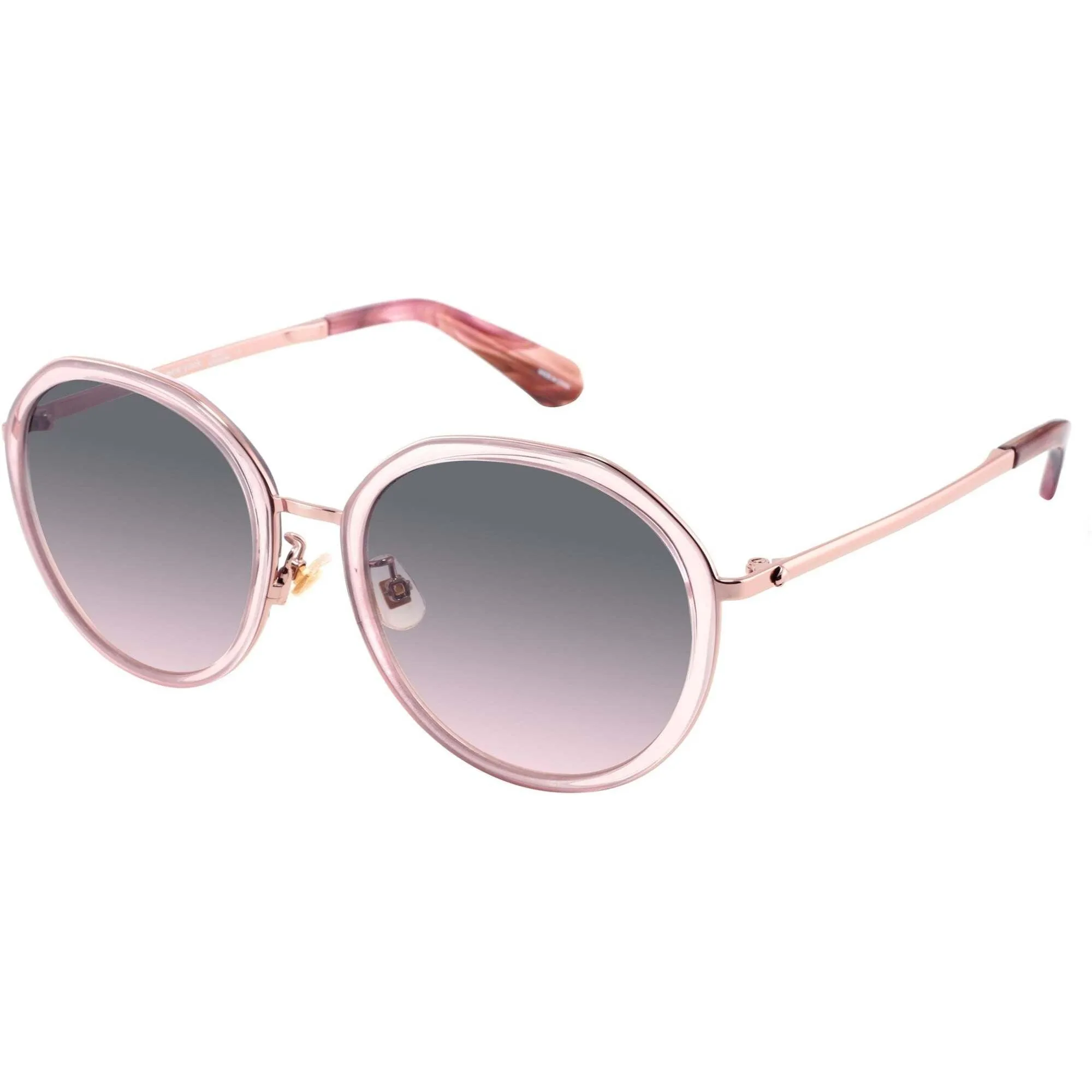 Kate Spade Women's Sunglasses - Pink Round Frame | KATE SPADE ALAINA/F/S 035J/FF