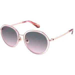 Kate Spade Women's Sunglasses - Pink Round Frame | KATE SPADE ALAINA/F/S 035J/FF