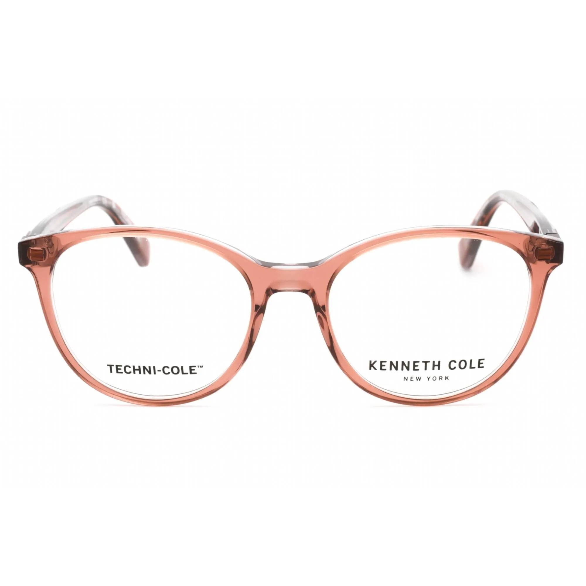 Kenneth Cole New York Women's Eyeglasses - Plastic Full Rim Round Frame | KC0351 074