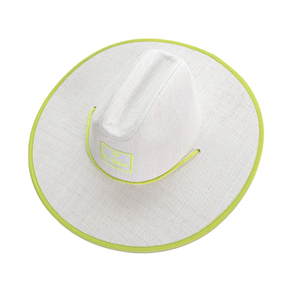 Keys Straw Hat | Sunny Palms | White