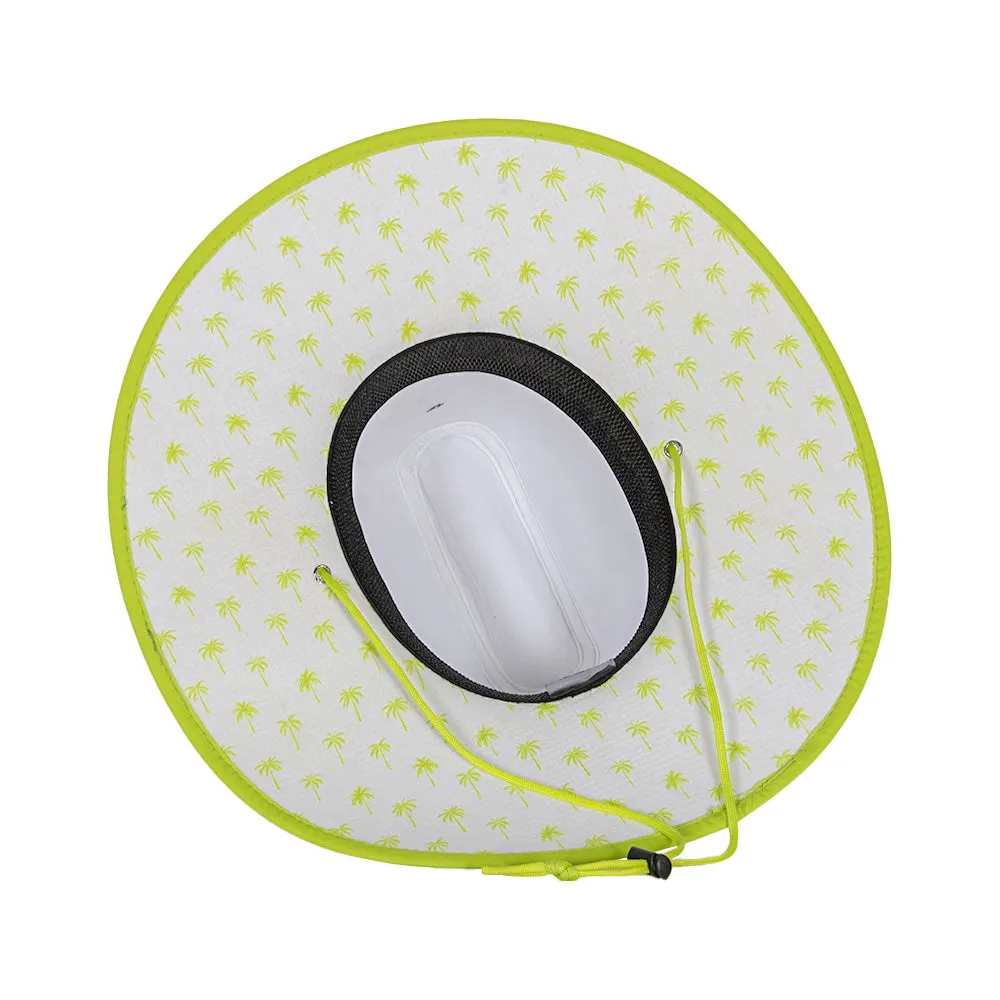 Keys Straw Hat | Sunny Palms | White