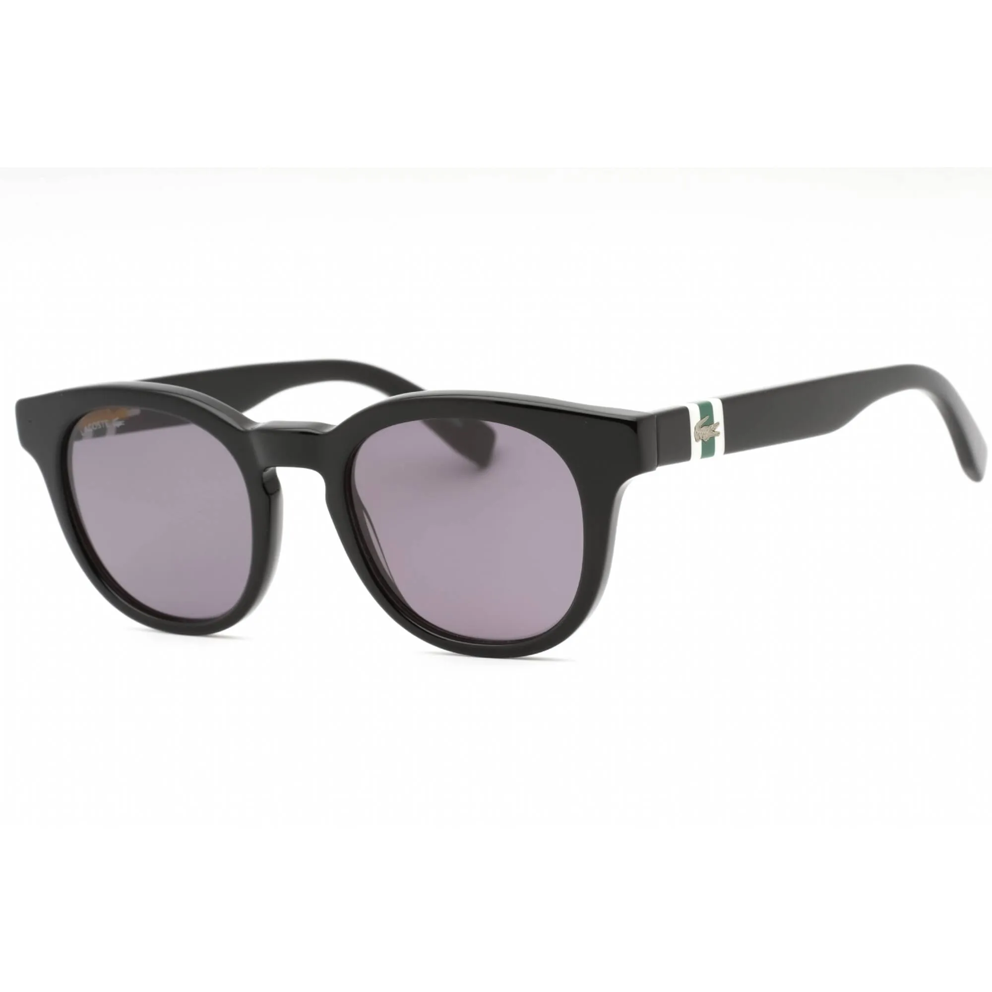 Lacoste Men's Sunglasses - Black Plastic Full Rim Frame Clear Demo Lens | L6006S 001