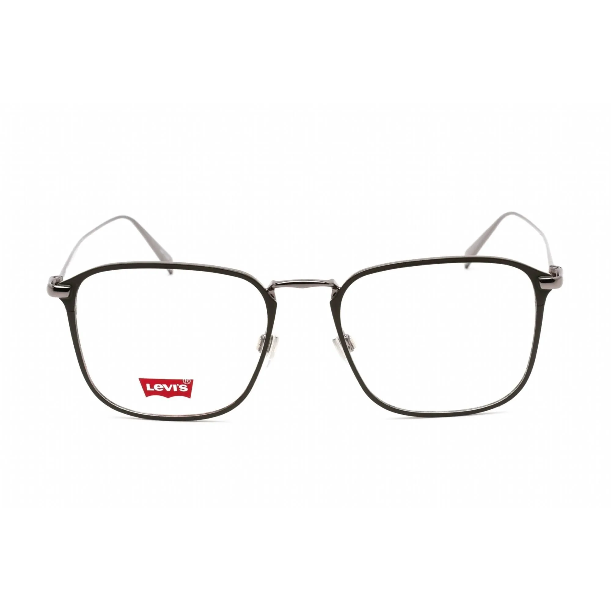 Levi's Women's Eyeglasses - Matte Khaki Metal Square Shape Frame | LV 5000 02QU 00