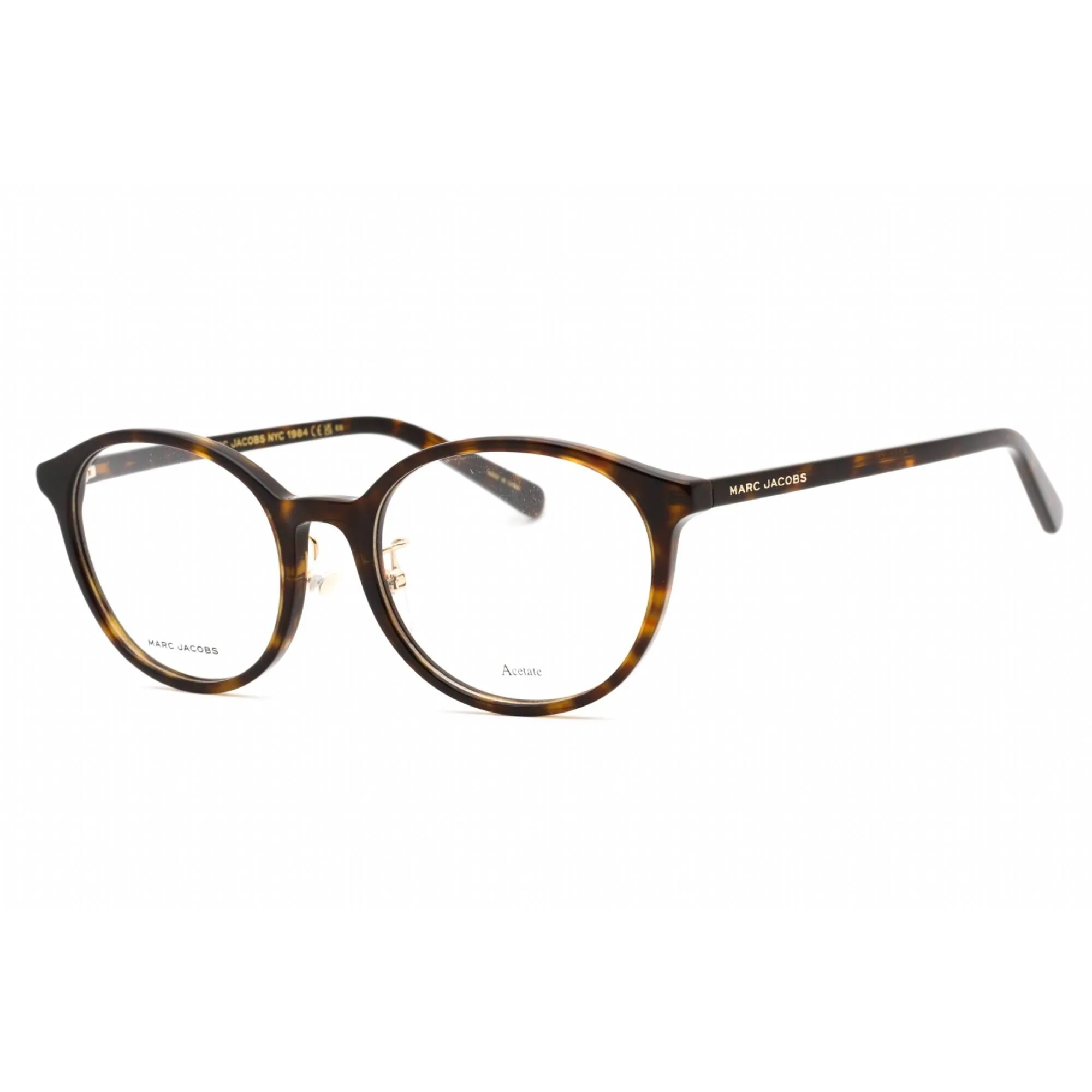 Marc Jacobs Women's Eyeglasses - Havana Plastic Full Rim Frame | MARC 711/F 0086 00