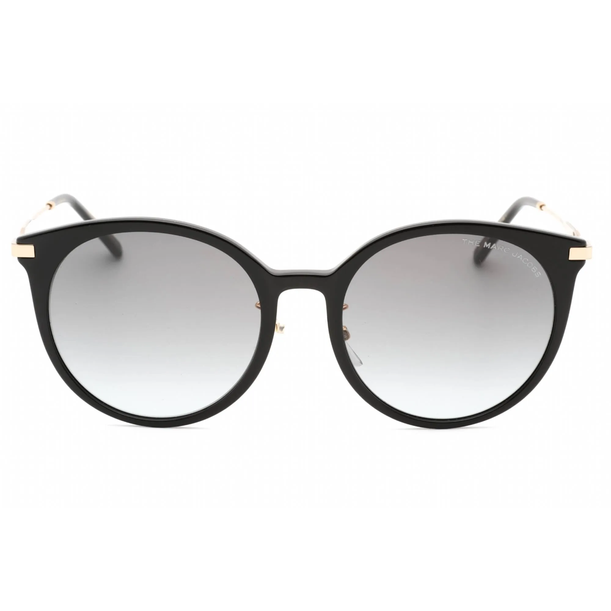Marc Jacobs Women's Sunglasses - Black Gold Metal Round Frame | MARC 552/G/S 02M2 9O