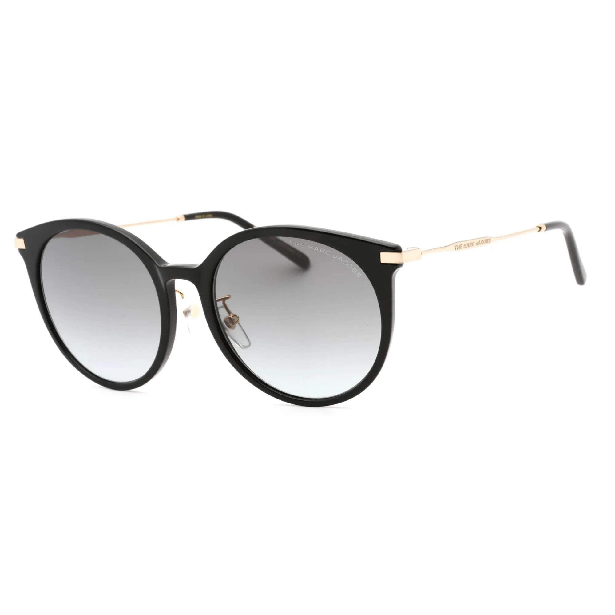 Marc Jacobs Women's Sunglasses - Black Gold Metal Round Frame | MARC 552/G/S 02M2 9O