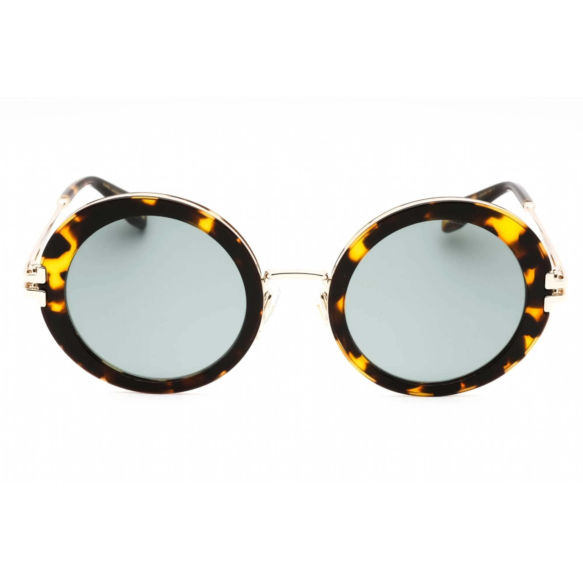 Marc Jacobs Women's Sunglasses - Havana Metal Round Full Rim Frame | MJ 1102/S 0086 QT