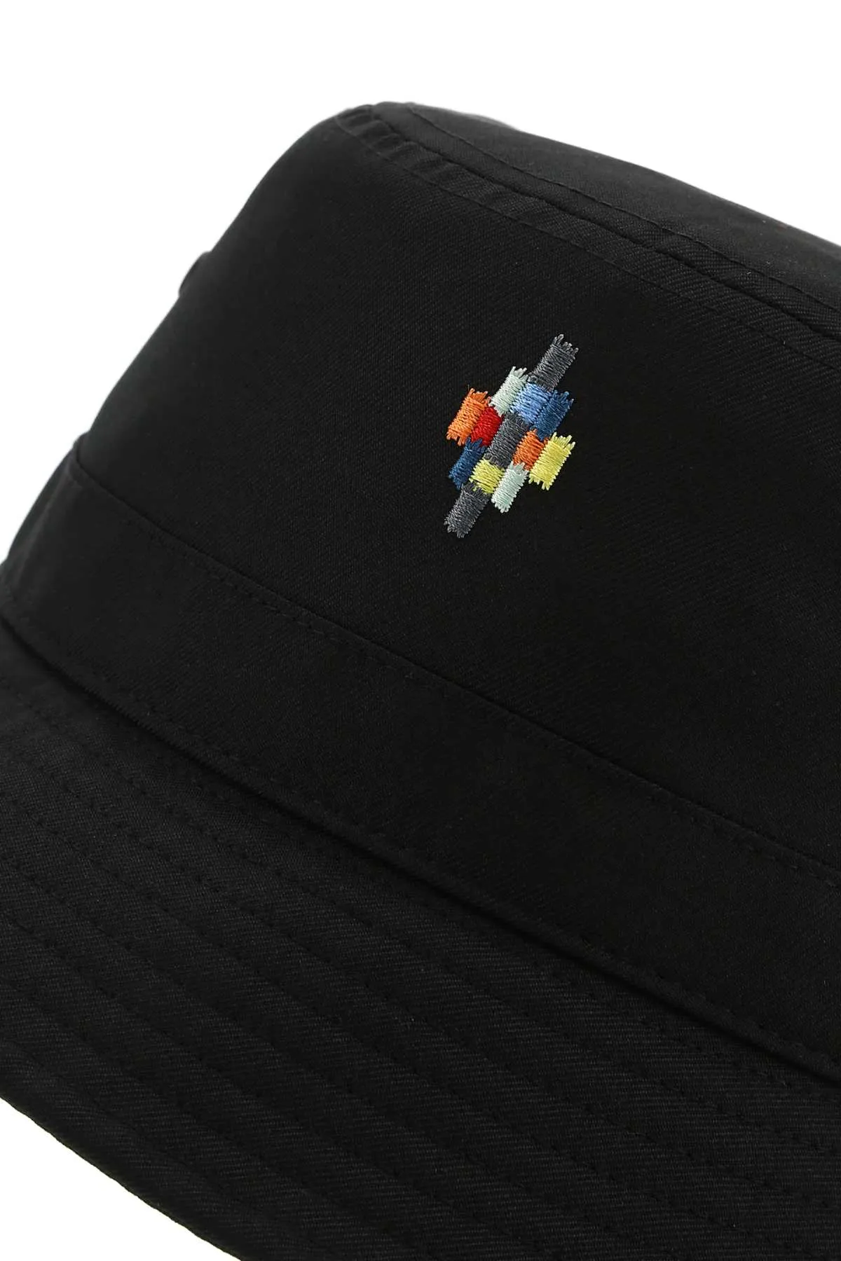 Marcelo Burlon County Of Milan Logo Embroidered Bucket Hat