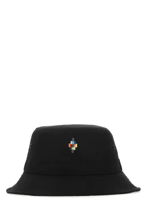 Marcelo Burlon County Of Milan Logo Embroidered Bucket Hat
